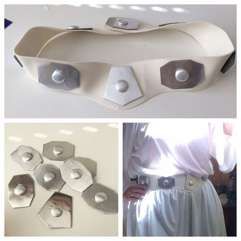 Princess Leia Belt, Princess Leia Costume Diy, Princess Running Costume, Disfraz Star Wars, Princess Leia Hair, Princess Leia Costume, Run Disney Costumes, Leia Costume, Leia Star Wars