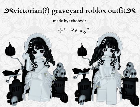 r: chobwit ♡ feel free to steal ^^ Kawaii Goth Outfits, Goth Roblox Avatars, Ghost Face Mask, Avatar Creator, Kawaii Goth, Play Roblox, Cute Games, Cute Kawaii Drawings, Roblox Codes