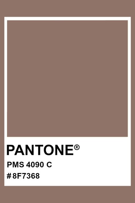 PANTONE 4090 C #pantone #color #PMS #hex Brown Pantone, Pantone Matching System, Pantone Colours, Color Knowledge, Pantone Colour Palettes, Color Chip, Wardrobe Inspiration, Chocolate Color, Color Inspo