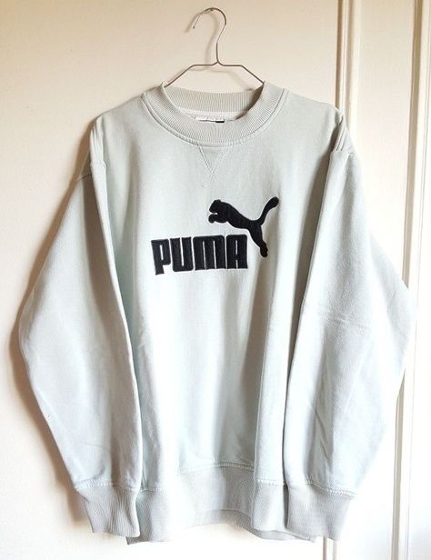 Jujutsu Kaisen Clothes, Nike Winter Jackets, Gray Clothes, Puma Fashion, Puma Fenty, Puma Outfit, Sweats Outfit, Vintage Nike Sweatshirt, Dream Fashion