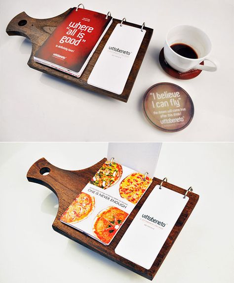 This would fit perfectly for this place its coffee and pizza with the pizza menu on one side and then the drink/coffee menu on the back of it flipped! Restaurant Brochures, Menu Pizza, Menu Design Inspiration, Menu Card Design, Menue Design, Pizza Shop, Pizza Menu, Menu Designs, Menu Inspiration