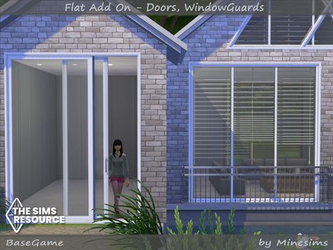 Glass Wall Sims 4 Cc, Sims 4 Glass Door, Sims 4 Cc Sliding Doors, The Sims 4 Cc Curtains Patreon, Sims 4 Doors And Windows Cc, Sims Windows, Sims 4 Mac, Window Guards, Greenhouse Window