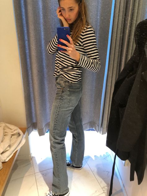 Stripy Top Outfit, Stripy Tops, Dutch Style, Stockholm Style, Top Outfit, Style Inspiration Fall, Stockholm Fashion, Cool Fits, Scandi Style