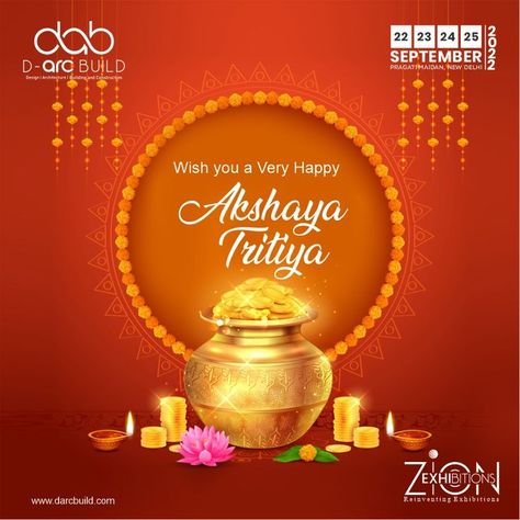 May this Akshaya Tritiya, light up for you. The hopes of happy times and dreams for a year full of smiles! Wishing you a very Happy Akshaya Tritiya from Zion Exhibitions. #Zion #ZionExhibitions #HappyAkshyaTritiya #happyakshayatritiya2022 #kalash #akshayatritiya #lordvishnu #vishnu #hindufestival #Indianfestival #festival2022 Happy Akshaya Tritiya, Akshaya Tritiya, Happy Times, Hindu Festivals, Lord Vishnu, Indian Festivals, Very Happy, Architecture Building, Diwali