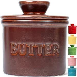 Spreadable Butter, French Butter Dish, Refrigerator Sizes, Butter Keeper, French Butter, Butter Crock, Bath Travel, Illustrated Instructions, Salted Butter