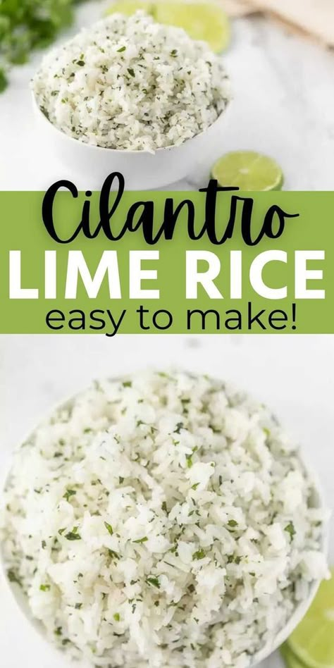 Try Cilantro lime rice recipe for an easy side dish. Cilantro lime rice is so quick and easy to make on a stove top. Everyone will enjoy Chipotle cilantro lime rice recipe. This cilantro lime rice tastes just like the one from Chipotle. #eatingonadime #ricerecipes #chipotlerecipes #sidedishrecipes #cilantrorecipes Easy Cilantro Lime Rice, Chipotle Cilantro Lime Rice, Cilantro Rice Recipe, Cilantro Lime Rice Recipe, Taco Side Dishes, Lime Rice Recipes, Chipotle Recipes, Cilantro Recipes, Drying Cilantro