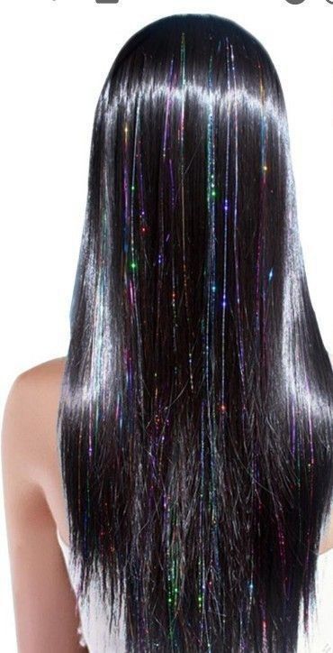 Glitter Hairstyles, Prom Hairstyle, Hair Tinsel, Tutorial Ideas, Pretty Hair Color, Hairstyle Tutorial, Glitter Hair, Skincare Routines, Hair Inspiration Color