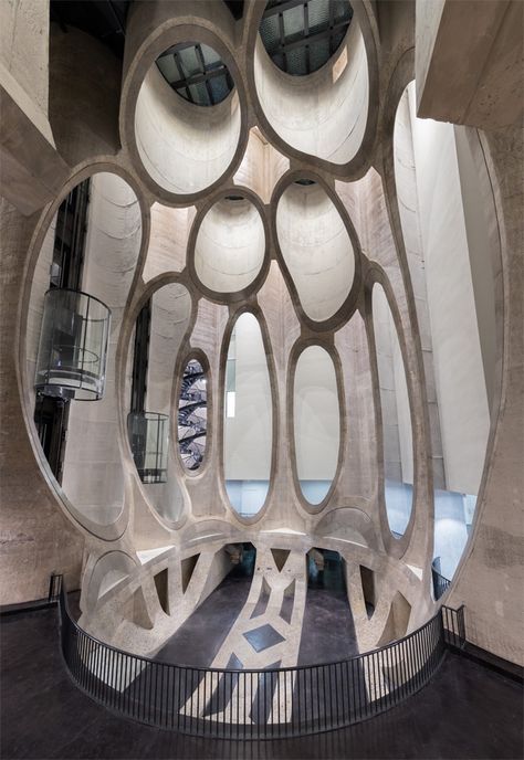 Concrete thinking: Thomas Heatherwick is on a Cape crusade | Wallpaper* Zeitz Mocaa, Heatherwick Studio, Thomas Heatherwick, Grain Silo, Museum Interior, Elevator Design, Contemporary African Art, Architecture Awards, Architecture Design Concept