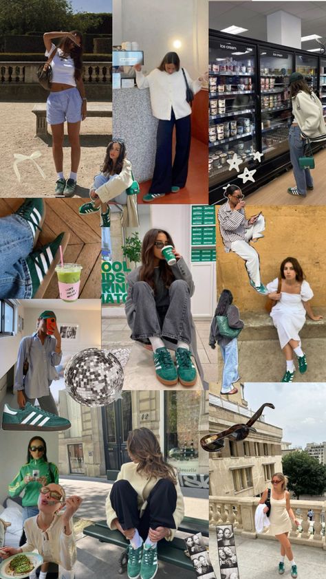 green adidas Green Adidas Shoes Outfit, Christian Outfits Modesty, Adidas Outfit Shoes, Green Adidas, Green Fits, Adidas Outfit, Fashion Wishlist, Green Outfit, Christian Clothing