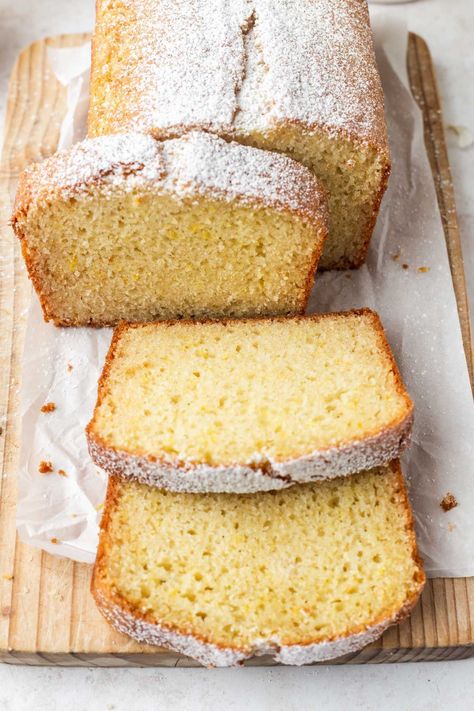 This simple-to-make, one-bowl, classic French Yogurt Cake is the perfect accompaniment to your tea or coffee, morning, noon and night. A basic staple in French households, the crumb is tender, light and moist, subtly flavoured with lemon zest. French Yogurt, French Yogurt Cake, Frozen Treats Recipes, French Dessert Recipes, French Baking, Fluffy Cake, Yoghurt Cake, Lemon Yogurt, Summer Baking