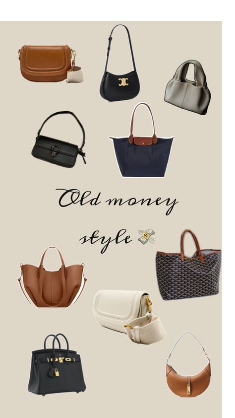 Posh Clothing, Chic Capsule Wardrobe, Minimalist Wardrobe Capsule, My Style Bags, Money Purse, Timeless Bags, Luxury Bags Collection, Capsule Wardrobe Essentials, Aesthetic Bags