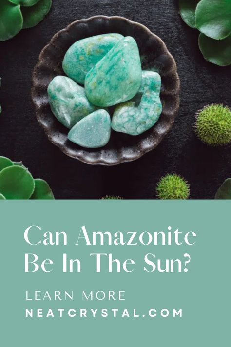 Amazonite us a powerful crystal, but still needs to be cleansed and recharged regularly. Today we will answer the questions whether it is safe for you to leave your amazonite in the sun, as well as other (safe) methods of charging your crystal. Crystal Care, Selenite Stone, Charge Crystals, Crystal Guide, Removing Negative Energy, Going To Rain, Do's And Don'ts, Power Crystals, Ins And Outs