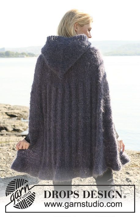 Hooded Cape Knitting Pattern, Knit Cloak Pattern Free, Cloak Knitting Pattern, Cape Knitting Pattern, Cape Pattern Free, Hooded Poncho Pattern, Hooded Cape Pattern, Knitted Cape Pattern, Cloak Pattern