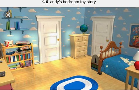 Toy Story Bedroom, Andy's Room, Toy Story Andy, Andys Room, Toy Story Room, Game Card Design, Toy Story Theme, Toddler Rooms, Disney Decor