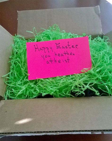 Easter Care Package, Funny Mom Jokes, Humor Inappropriate, Easter Humor, Mom Jokes, Laugh At Yourself, Inappropriate Jokes, Sons Birthday, Parenting Humor