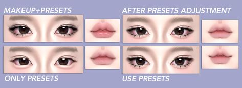 Asan333 Sims 4, Sims 4 Asian Eye Preset, Asian Eye Preset Sims 4 Cc, Sims 4 Korean Presets, Sims 4 Eye Presets Asian, Sims Eye Preset Cc, Sims 4 Eyes Presets Cc, The Sims 4 Cc Korean Makeup, Ts4 Cc Eye Preset