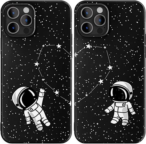 Bff Cases, Friends Cover, Case Iphone Couple, Bff Phone Cases, Friends Phone Case, Matching Phone Cases, Diy Phone Case Design, Couples Phone Cases, Star Constellations