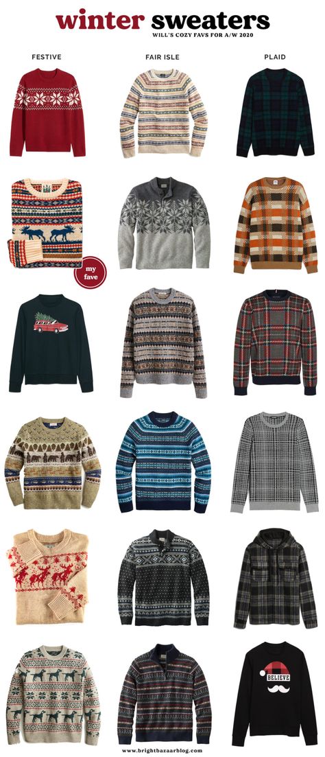 Holiday Sweatshirts, Men's Sweaters, Sweater For Men, Single Breasted Coat, Stylish Sweaters, Holiday Sweatshirt, Winter Sweater, Fair Isle Sweater, Holiday Sweater