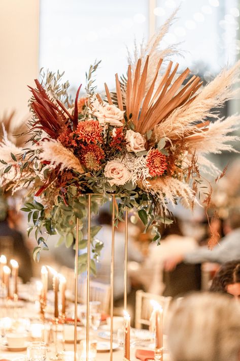 Centerpieces Fall Wedding, Wedding Centerpieces Fall, Boho Centerpiece, Greenery Centerpiece, Tarpon Springs, Centerpieces Wedding, Fall Wedding Centerpieces, Wedding Floral Centerpieces, Fall Wedding Flowers