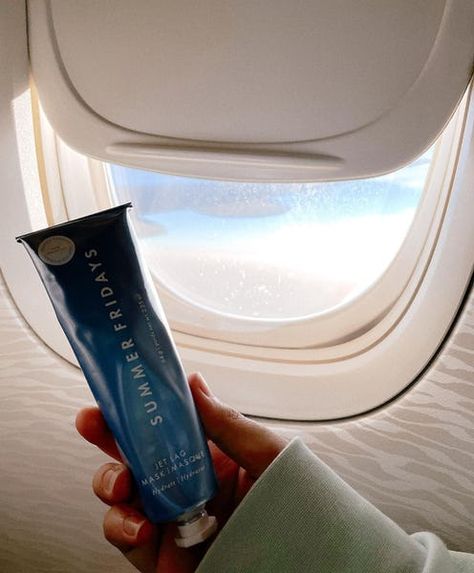 airplane travel can wreak havoc on your skin. Between the dry air in-flight and potential variation in climates from your starting point to Skin Care Travel, Scarf Packaging, Grape Water, Travelling Tips, Hydrating Eye Cream, Travel Skincare, Hydrating Lip Balm, The Zoe Report, Beauty Ad