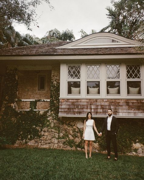 Miriam and Rafael’s engagement session at a private home in Miami. Here’s a mix of film & digital ❤️‍🔥 #filmweddingphotographer #fineartweddingphotographer #fineartwedding Film Style Engagement Photos, Film Engagement Photoshoot, Engagement Photos On Film, Dad Photoshoot, Home Engagement Shoot, Engagement Photos Outside, Engagement Photos Documentary, Outdoor Couple Photoshoot, Film Engagement Session