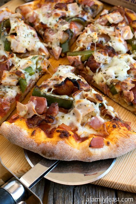 Butternut Squash Pizza, Big Family Meals, Meat Pizza, Meat Lovers Pizza, Bacon Pizza, Meat Lover, Meat Diet, Pizza Recipes Homemade, Healthy Pizza