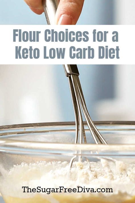 Flour Choices for a Keto Low Carb Diet #lowcarb #keto #diet #baking #diy #homemade #flour #recipe #food Keto Flour, Homemade Flour, Keto Baking, Flour Substitute, Gf Flour, Low Carb Flour, Flour Alternatives, Bariatric Eating, Keto Breads