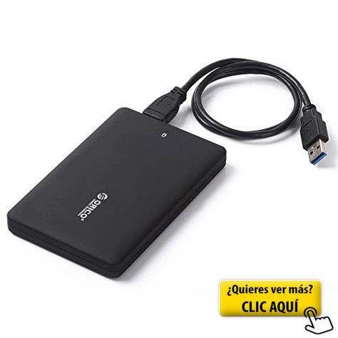 ORICO USB 3.0 Portable External Hard Drive Disk HDD Enclosure, 9.5mm & 7mm 2,5' SATA HDD SSD externo Caja con cable USB 3.0 #disco #externo Para ver oferta,  visitenos https://cadaviernes.com/ofertas-de-disco-duro-externo/ Hard Drive Accessories, Award Design, Disco Duro, Disk Drive, Hard Disk Drive, Hardware Software, Personal Computer, Computer Hardware, External Hard Drive