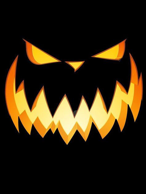 Pumpkin Faces Template, Funny Jack O Lanterns, Scary Pumpkin Faces, Lantern Template, Happy Halloween Pictures, Scary Halloween Pumpkins, Halloween Pumpkin Carving Stencils, Face Stencils, Pumpkin Drawing