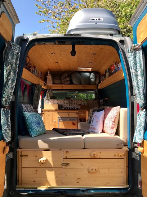 The Van Build Combi Hippie, How To Clean Vans, Van Interiors, T3 Vw, Van Vw, Volkswagen Camper Van, Kombi Home, Volkswagen Camper, Campervan Life