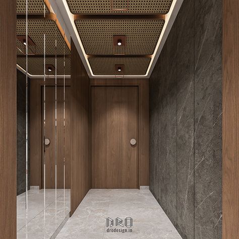 Vestibule Ceiling Design, Foyer Area Ceiling Design, Passage Designs For Home, Wall Penalling Design Bedroom, Passage Area Ceiling Design, Entrance Foyer False Ceiling Design, Passage Ceiling Design Modern Home, Foyer Ceiling Design Entrance, Ceiling Design For Passage