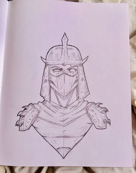 #Tmnt #Shredder #Art #Pencils #FanArt #Comics #Cartoons #Pizza Shredder Tmnt Drawing, Shredder Drawing, Ninja Turtles Drawing, Tmnt Drawings, Tmnt Shredder, Ninja Turtle Tattoos, Shredder Tmnt, Spaceship Drawing, Ninja Turtle Drawing