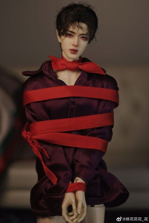 Coquette Boy, 3d Doll, Chinese Dolls, Doll Aesthetic, Fantasy Art Dolls, Male Doll, Japanese Dolls, Doll Repaint, Pretty Dolls