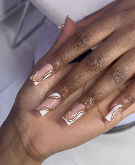 Tooth Gems, School Nails, Short Square Acrylic Nails, Really Cute Nails, Nail Nail, Birthday Nails, Square Acrylic Nails, Autumn Nails, Dream Nails