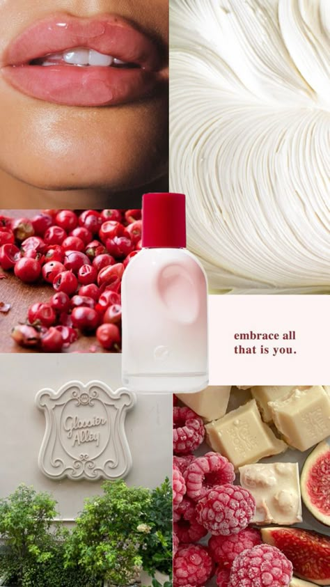 Glossier You Perfume Glossier You Aesthetic, Glossier You Perfume Aesthetic, Glossier Perfume Aesthetic, Glossier Poster, Scents Aesthetic, Perfume Moodboard, Hollister Perfume, Glossier You Perfume, Glossier Perfume