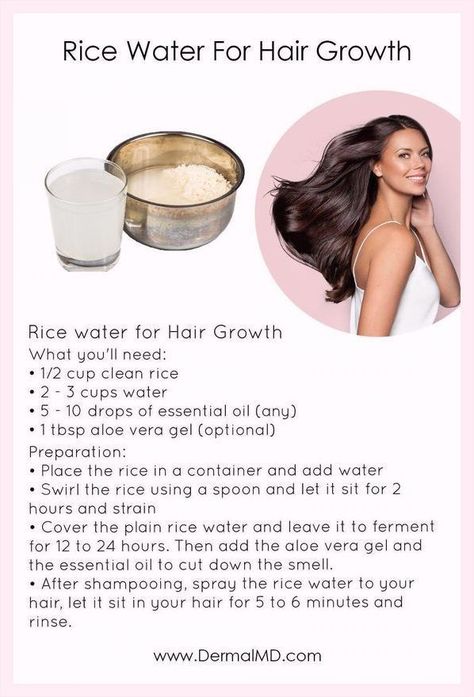 Powerful Rice Water Recipes For Healthy Natural Hair Growth In Just 1 Week Benefits Of Rice Water, Rice Water For Hair Growth, Rice Water Recipe, Rice Water For Hair, Grow Thick Long Hair, Benefits Of Rice, Thicker Stronger Hair, Healthy Natural Hair Growth, Hair Growth Secrets