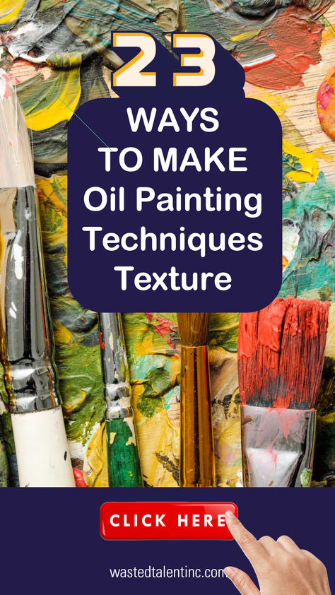 This article explores how to thicken oil paint for the purposes of making texture on oil paintings. It covers 23 oil painting techniques texture. How To Make Thick Paint, How To Paint With Oil Paint, Thick Oil Painting Texture, How To Mix Texture Paint, Oilcolor Painting, How To Prep A Canvas For Oil Painting, Oil And Cold Wax Painting Tutorial, Textured Oil Painting Palette Knife, Oil Painting Basics