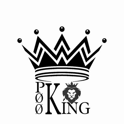 King tattoo and logo King Tattoo, Ring Logo, King Tattoos, Kings Man, Tattoo Designs Men, Peace Gesture, Tattoo Designs, Easter, Stamp