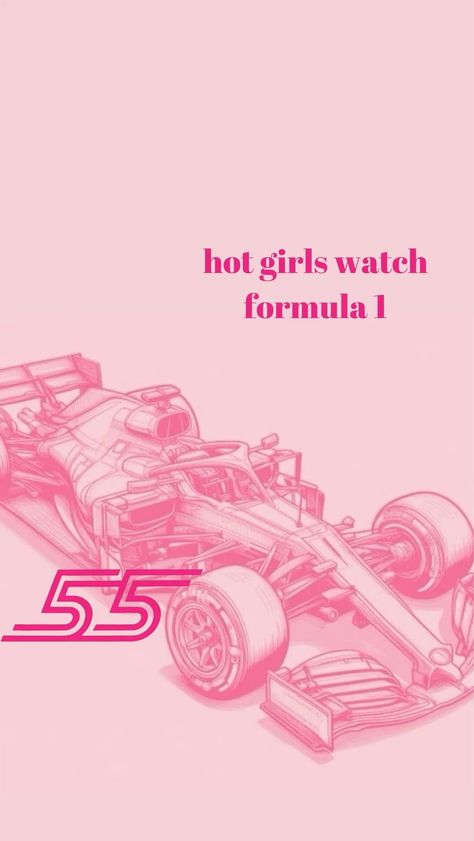 Ferrari 55 Wallpaper, Pink Ferrari Wallpaper, F1 Pink Aesthetic, Iphone Wallpaper F1, Ferrari Aesthetic Wallpaper, F1 Poster Design, Pink Ferrari, Formula 1 Iphone Wallpaper, Wallpaper Rosa