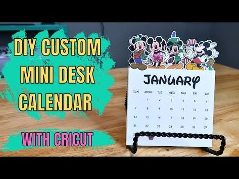 (452) Custom DIY mini stackable Desk Calendar with Cricut - YouTube Diy Desk Calendar, Desk Calendar Template, Mini Desk Calendar, Mini Desk, Mini Calendars, Desktop Calendar, Cricut Free, Diy Desk, Diy Cricut