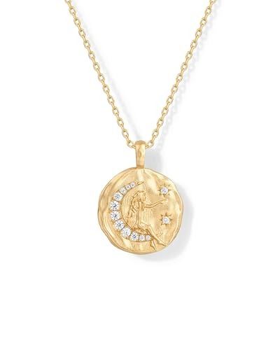 Amazon.com: PAVOI 14K Yellow Gold Plated Engraved Hammered Coin Pendant Necklace for Women | Bohemian Pendant Necklaces | Inspirational Secret Phrase Find your Calm : Clothing, Shoes & Jewelry Stars Clothing, Coin Pendant Necklace, Jewelry Images, Chain Necklaces, Adjustable Necklace, Coin Pendant, Necklace For Women, Pendant Necklaces, Chains Necklace