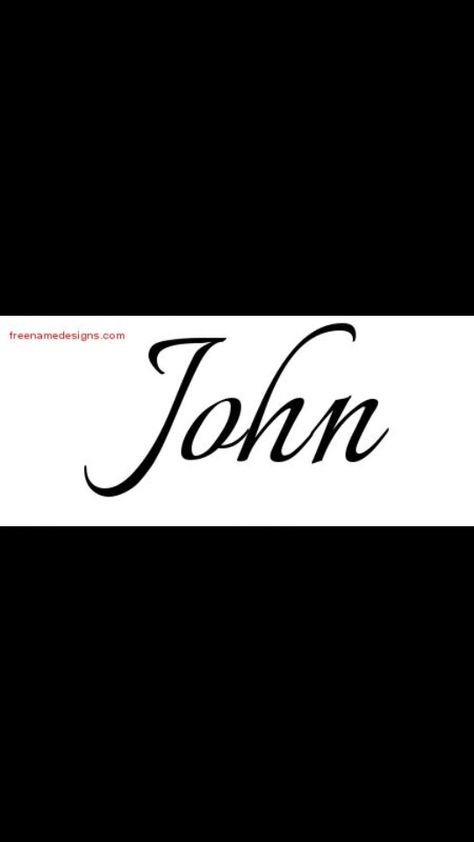 John Name Tattoo Design, John Tattoo Name, Tattoo Writing Fonts, Name Creator, Card Tattoo Designs, Writing Fonts, Name Tattoo Designs, Card Tattoo, Name Tattoo