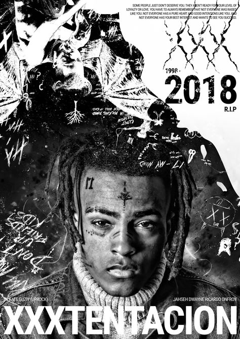 https://www.behance.net/gallery/179384483/Posters-Collection Xxxtentacion Poster, Xxtentaction Aesthetic, Dont Deserve You, Xxxtentacion Quotes, Grunge Posters, Future Poster, Poster S, Rapper Art, Picture Collage Wall