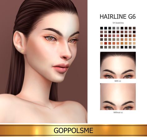 Sims 4 Hairline Cc, Sims 4 Hairline, The Sims 4 Skin, Free Sims 4, Sims 4 Cc Skin, Sims 4 Expansions, Sims Four, Sims Hair, Best Sims