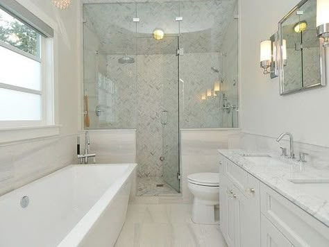 Small Master Bath Design, Pictures, Remodel, Decor and Ideas - page 14 Makeover Kamar Mandi, Small Master Bath, Master Bath Design, Revere Pewter, Bad Inspiration, Master Bath Remodel, Bathroom Remodel Designs, Bathroom Remodel Shower, Bathroom Layout