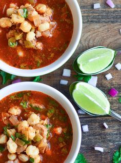 Easy Mexican Pozole (Posole).  You'll really like this!- The Spice Kit Recipes Mexican Pozole, Posole Recipe, Authentic Mexican Recipes, Mexican Cooking, Easy Mexican, Hispanic Food, Mexican Food Recipes Authentic, Cilantro Lime, Mexican Dishes