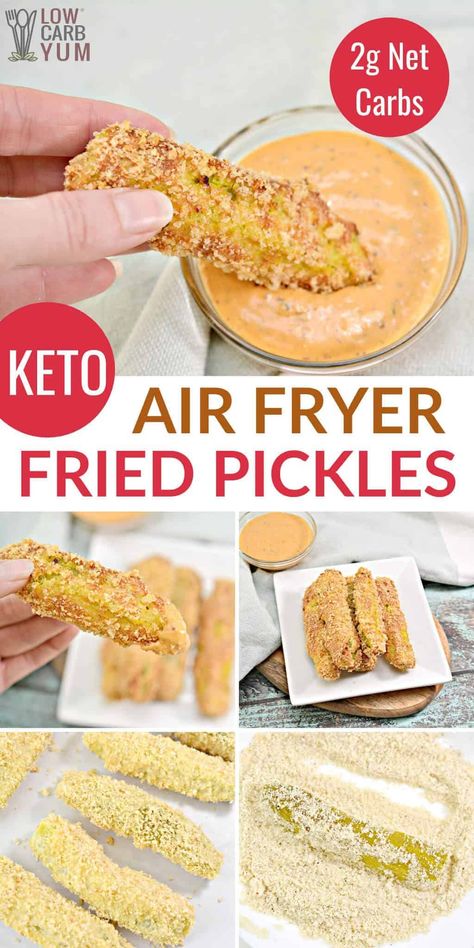 Air Fryer Fried Pickles, Air Fryer Recipes Keto, Keto Air Fryer, Best Healthy Diet, Baking Powder Uses, Low Carb Diet Plan, Fried Pickles, Low Fat Diets, Air Fryer Recipes Healthy