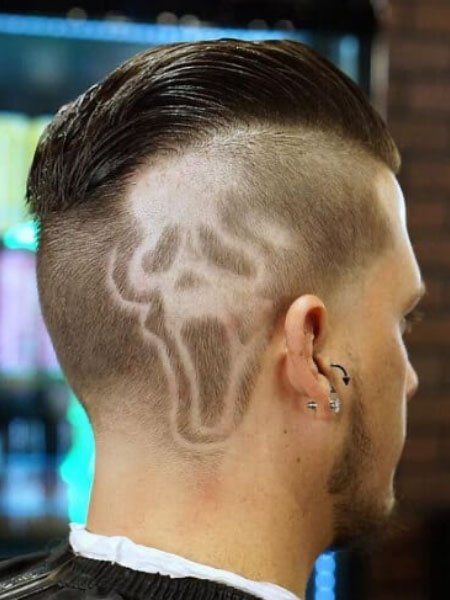 Hair Tattoo Designs, Haircut Designs For Men, Hair Designs For Men, Boys Haircut Styles, Haircut Design, Cool Hair Designs, Shaved Hair Designs, Hair Tattoo, Undercut Pompadour