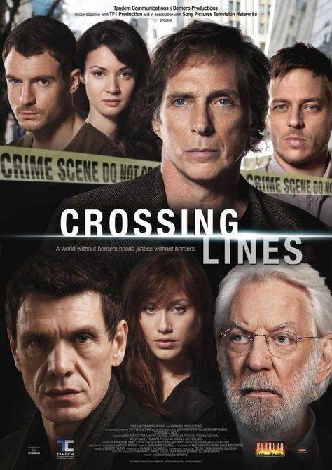 Crossing Lines (TV Series) Crossing Lines, Elizabeth Mitchell, Line Tv, Donald Sutherland, Addicted Series, Great Tv Shows, Netflix Movies, Emerald City, Film Tv