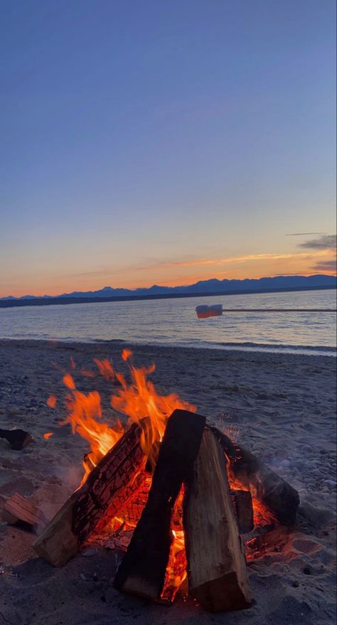 Making s’mores at the beach in the Pacific Northwest Pnw Aesthetic, Washington Beaches, Camp America, Golden Garden, Womens Hiking, Camping Aesthetic, Hiking Outfits, Embrace Nature, 2023 Vision Board